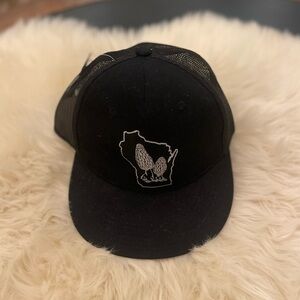 Port Authority Black Wisconsin Morel Hat